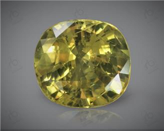 Natural Yellow  SapphireCertified 4.05CTS-17479